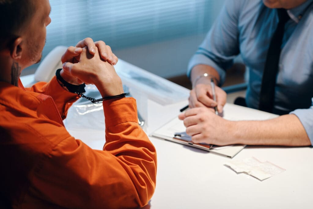 Criminal Talking to Detective criminal law